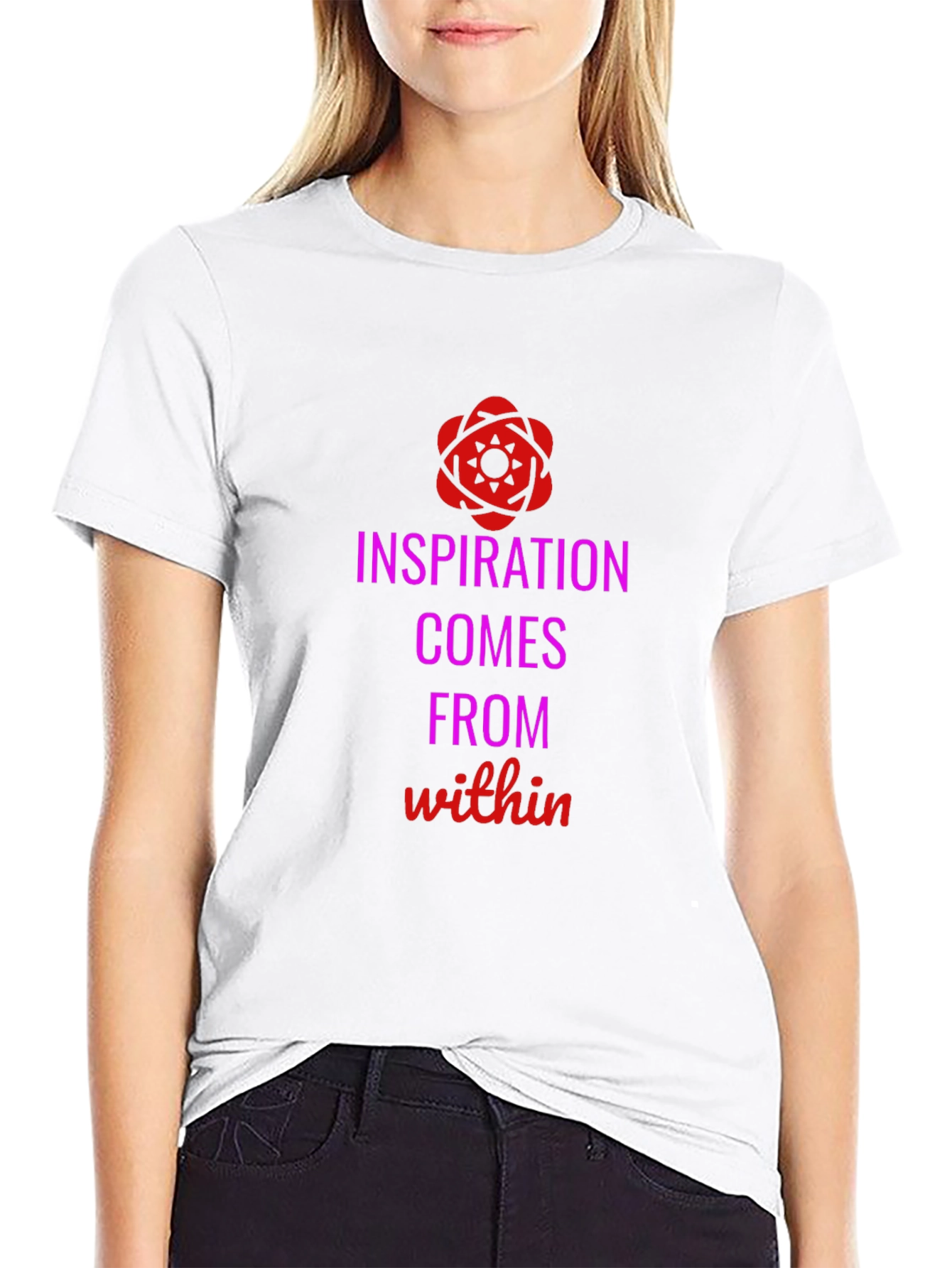 Inspiration Within Graphic Tee - Motivational T-Shirt