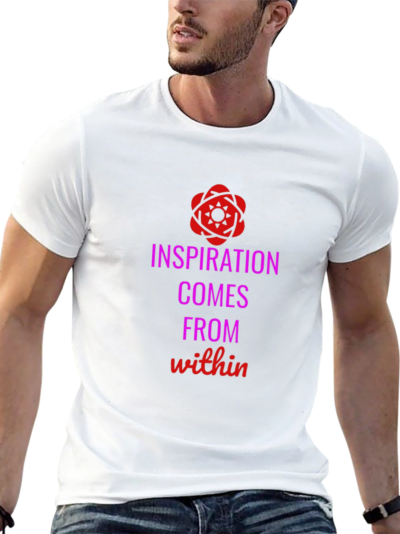 Inspiration Within Graphic Tee - Motivational T-Shirt
