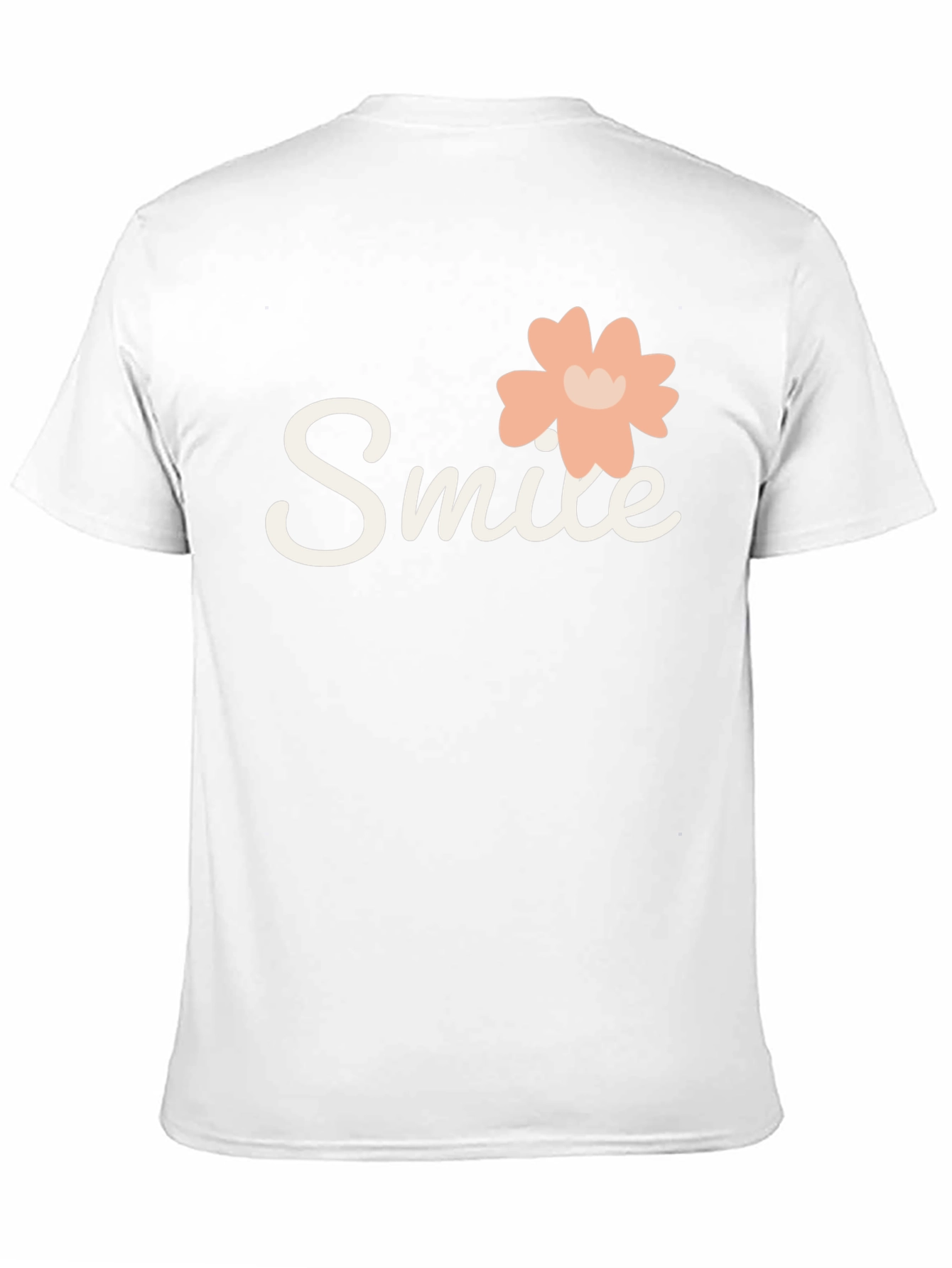 Smile Graphic Tee - Black Cotton T-Shirt