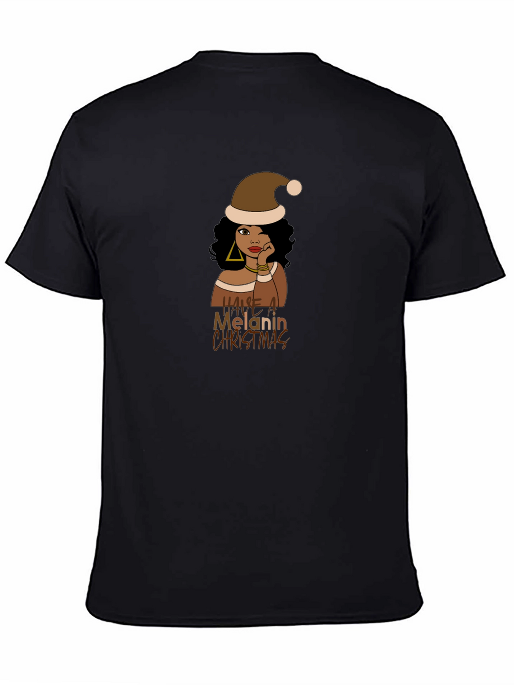 Melanin Christmas T-Shirt - Unisex