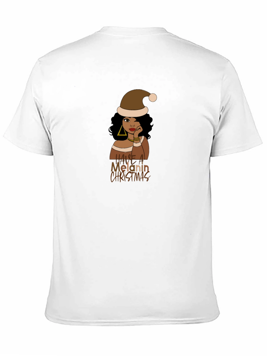 Melanin Christmas T-Shirt - Unisex