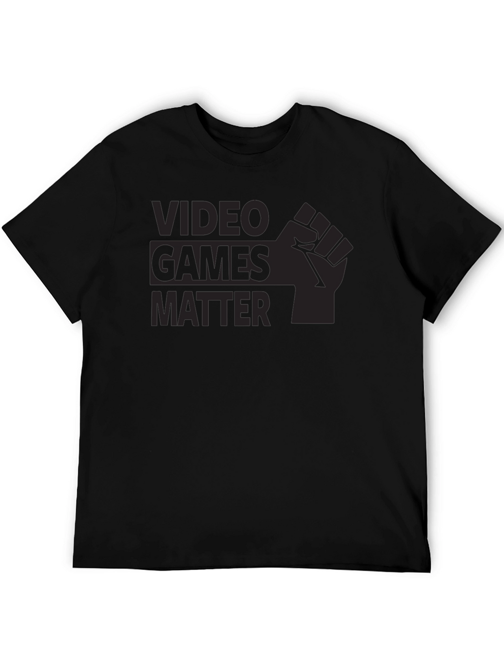 Video Games Matter Black Graphic Tee