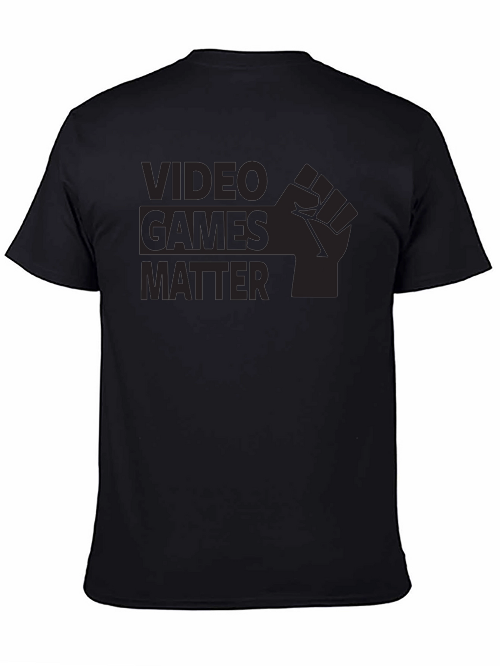 Video Games Matter Black Graphic Tee