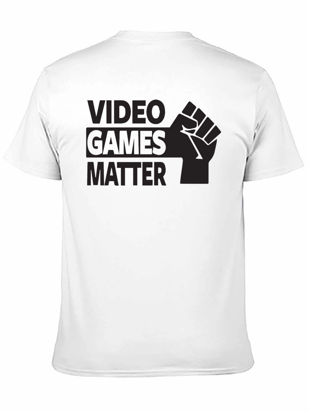Video Games Matter Black Graphic Tee