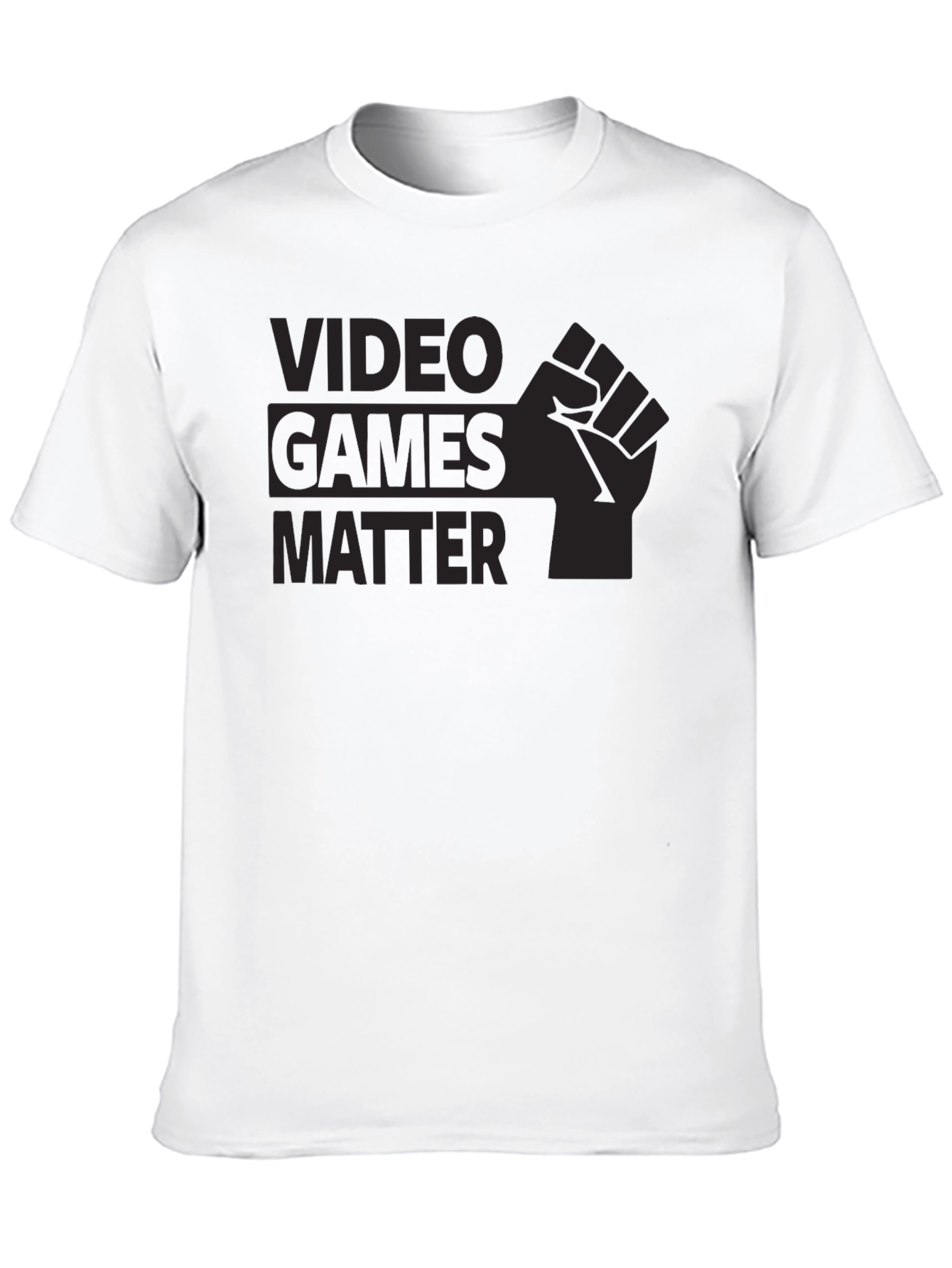 Video Games Matter Black Graphic Tee