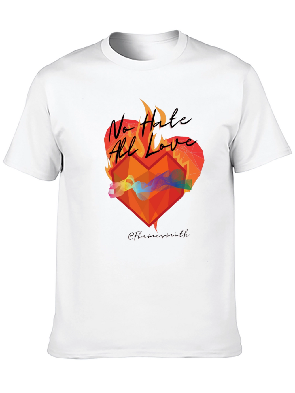 No Hate All Love Graphic T-Shirt