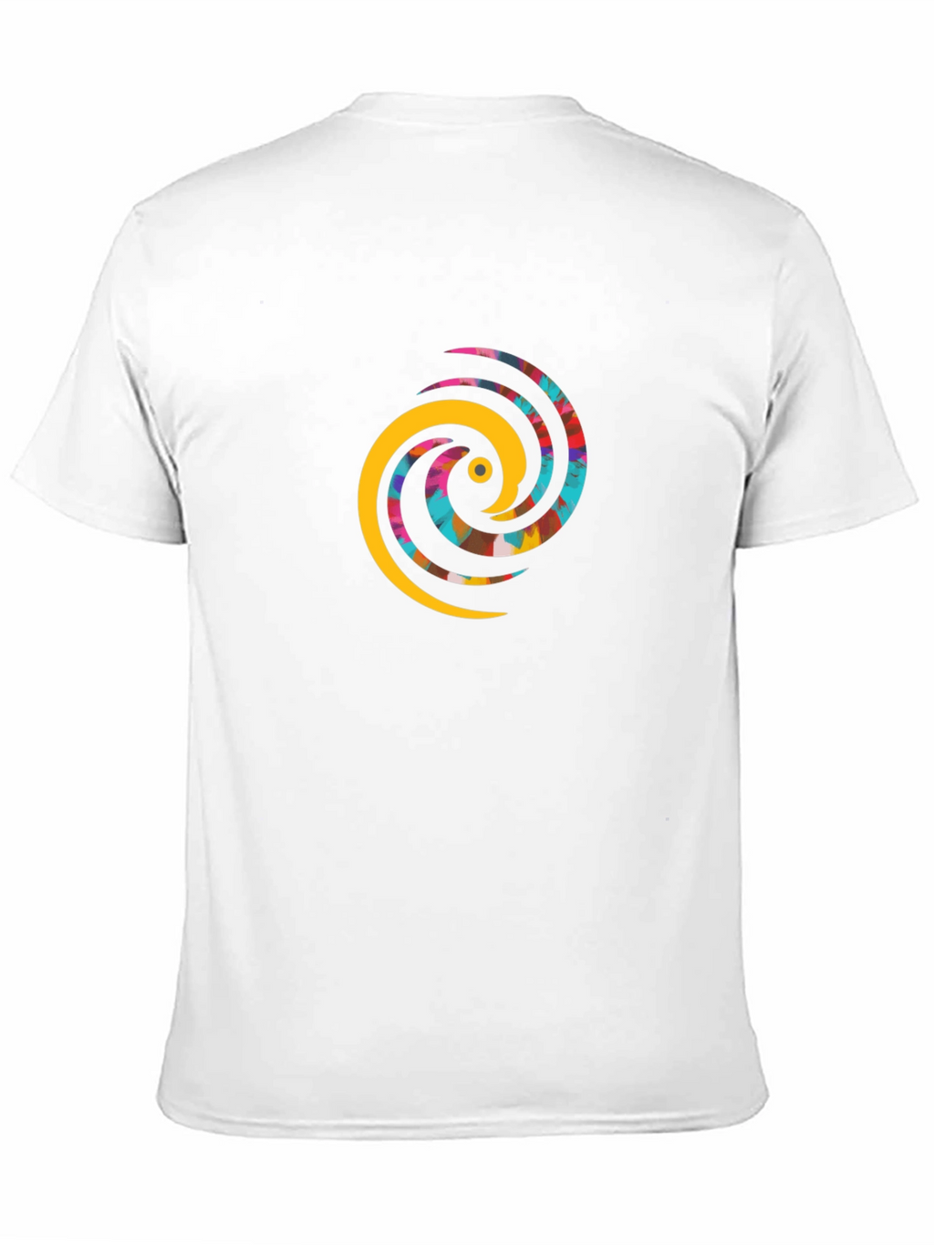 Abstract Swirl Graphic T-Shirt