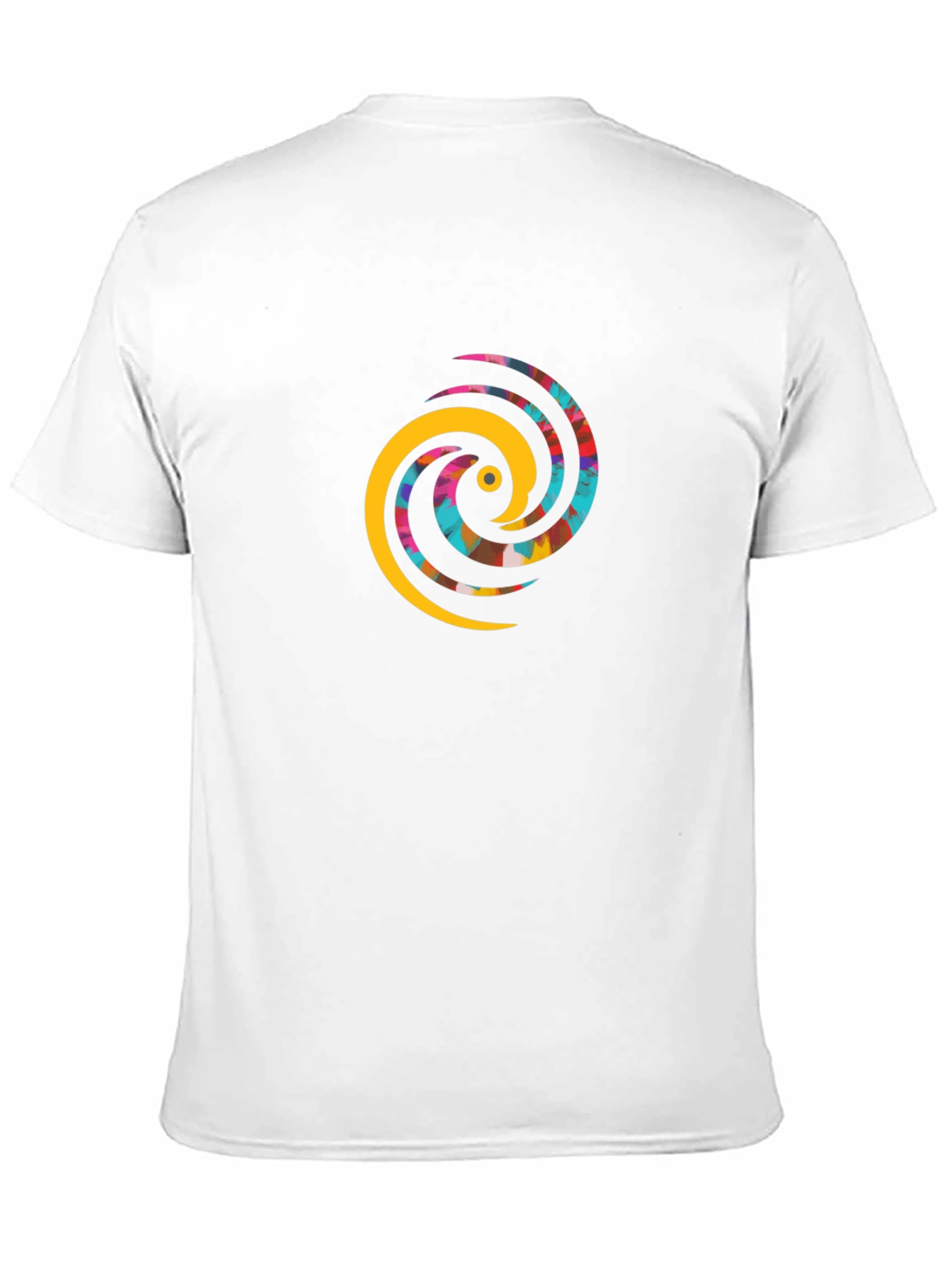 Abstract Swirl Graphic T-Shirt