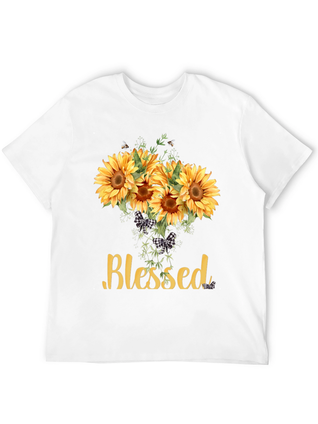 Blessed Sunflower Graphic Tee - Unisex Soft Cotton