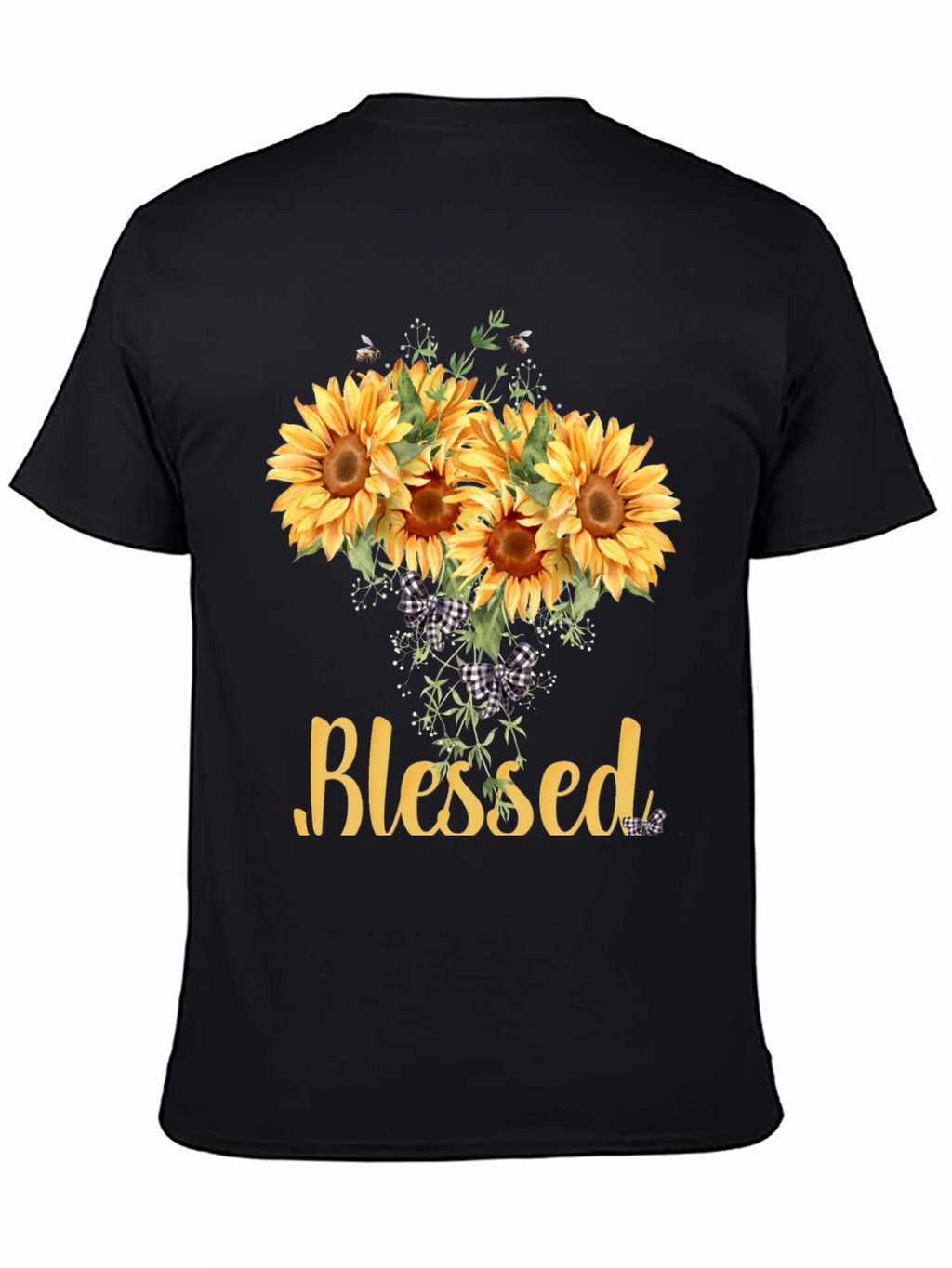 Blessed Sunflower Graphic Tee - Unisex Soft Cotton