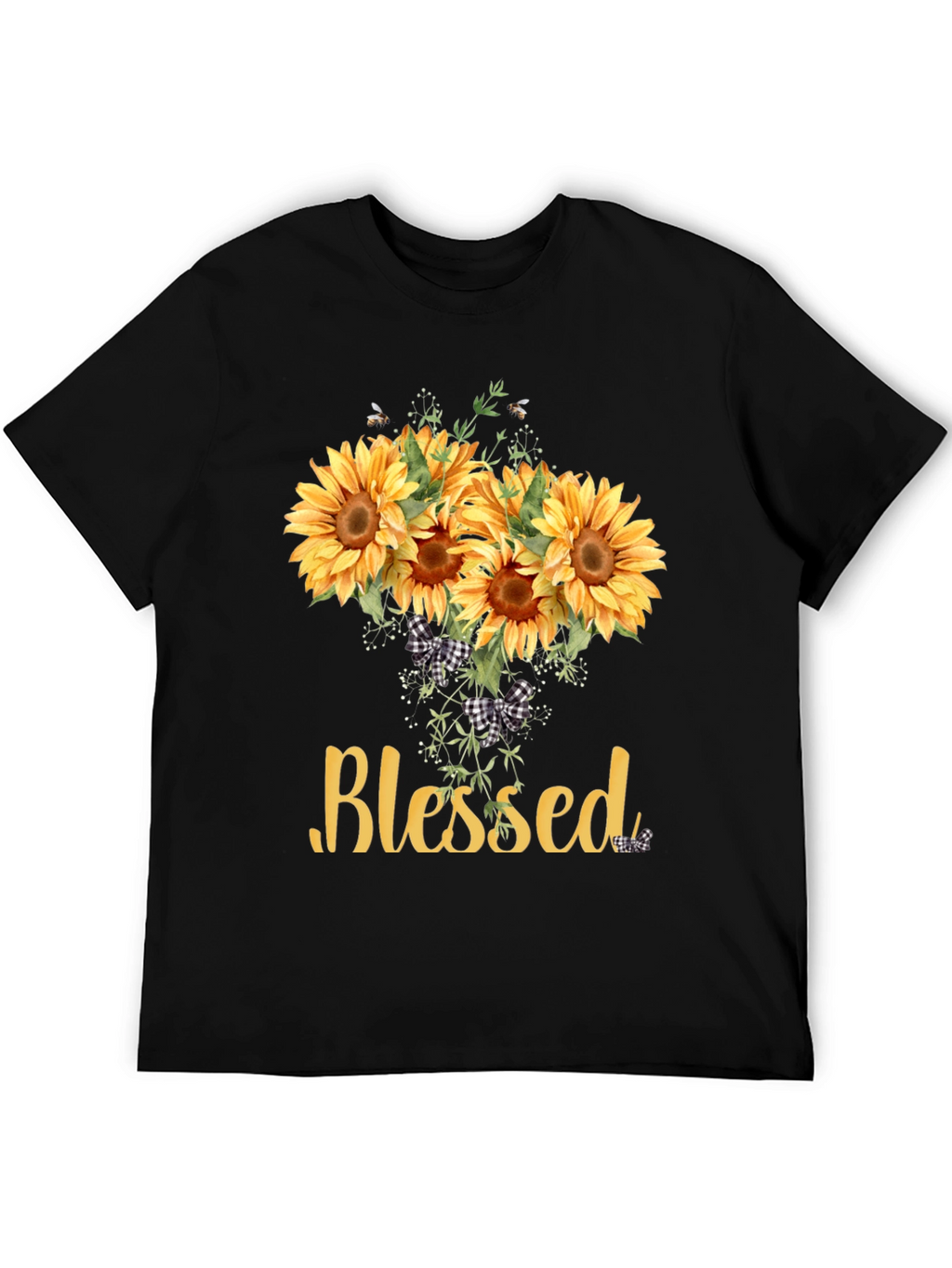 Blessed Sunflower Graphic Tee - Unisex Soft Cotton