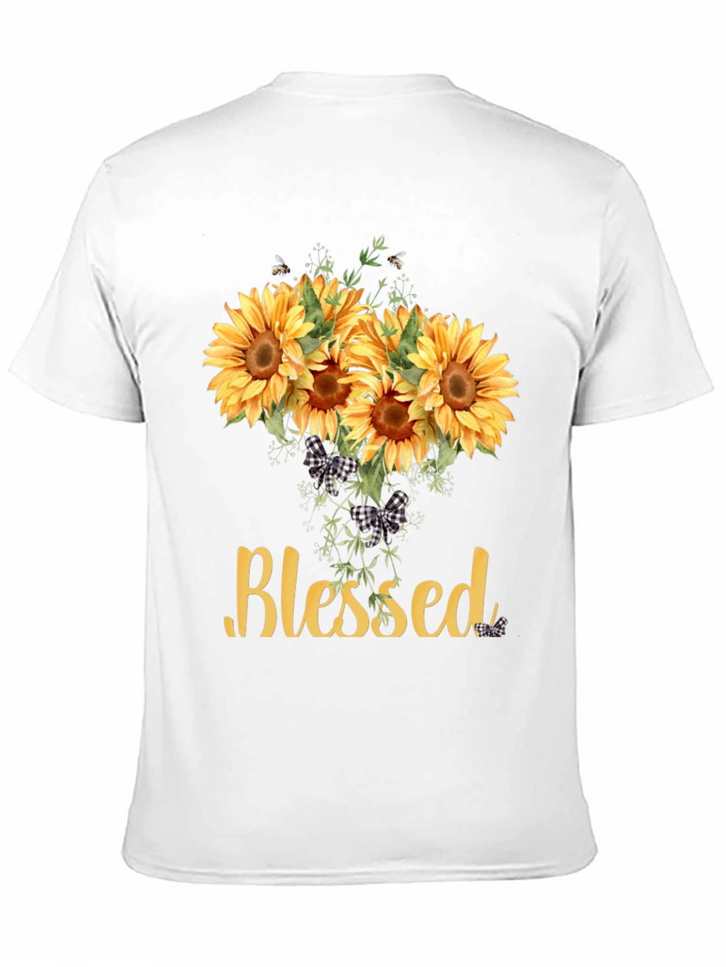 Blessed Sunflower Graphic Tee - Unisex Soft Cotton