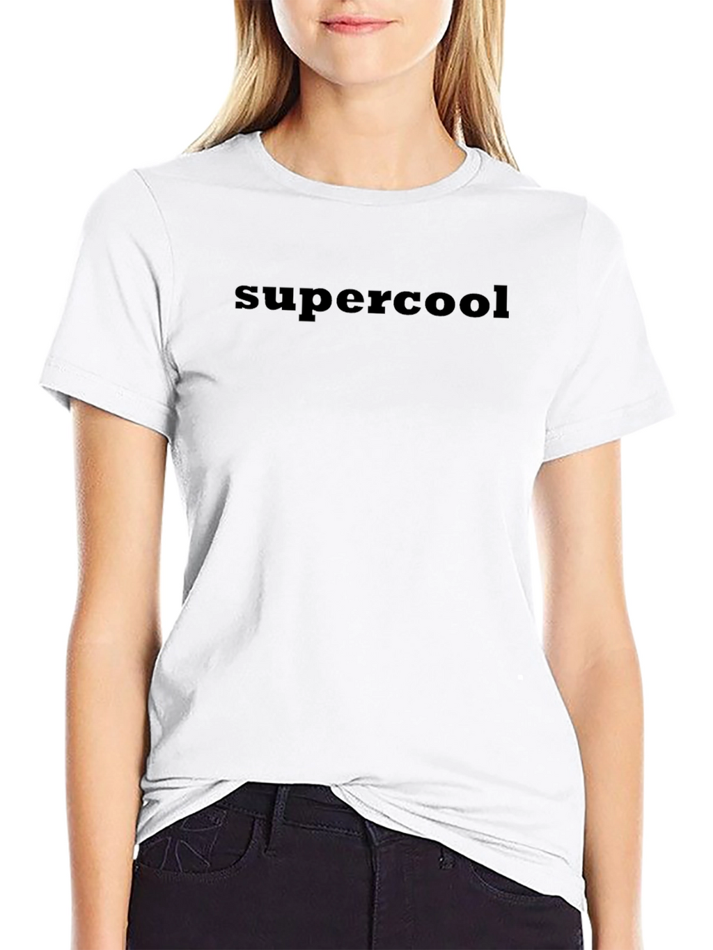 Supercool Black T-Shirt - Classic Style
