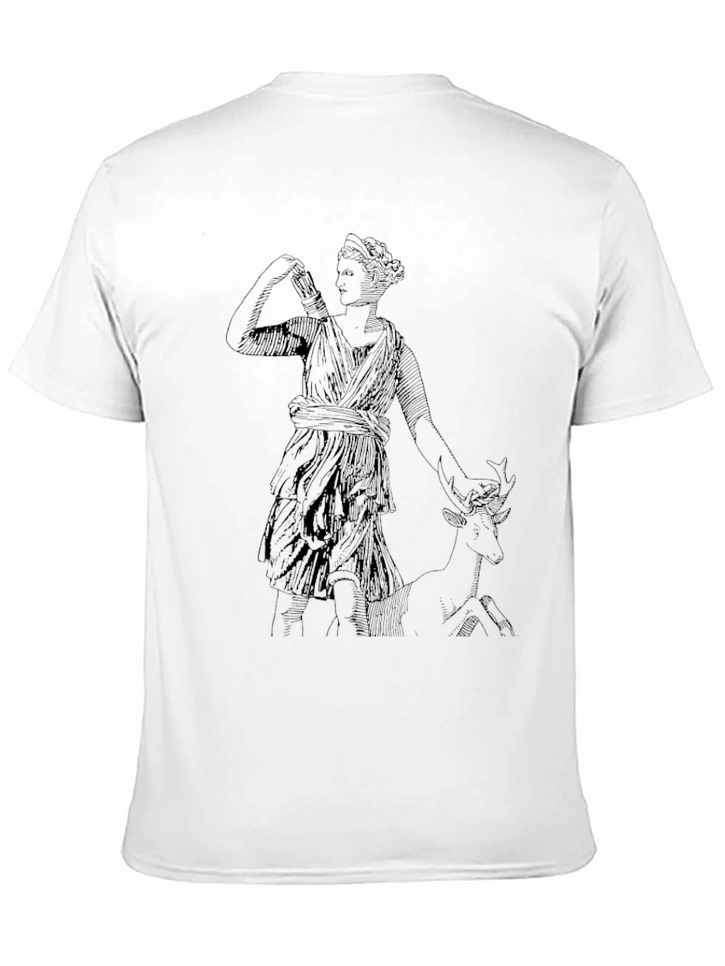 Artemis Graphic Tee - Black Casual Comfort