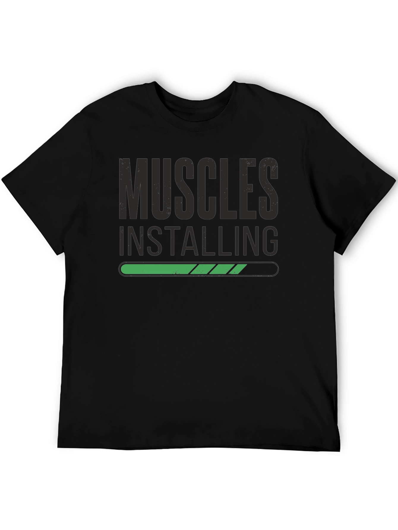 Muscles Installing Mens T-Shirt