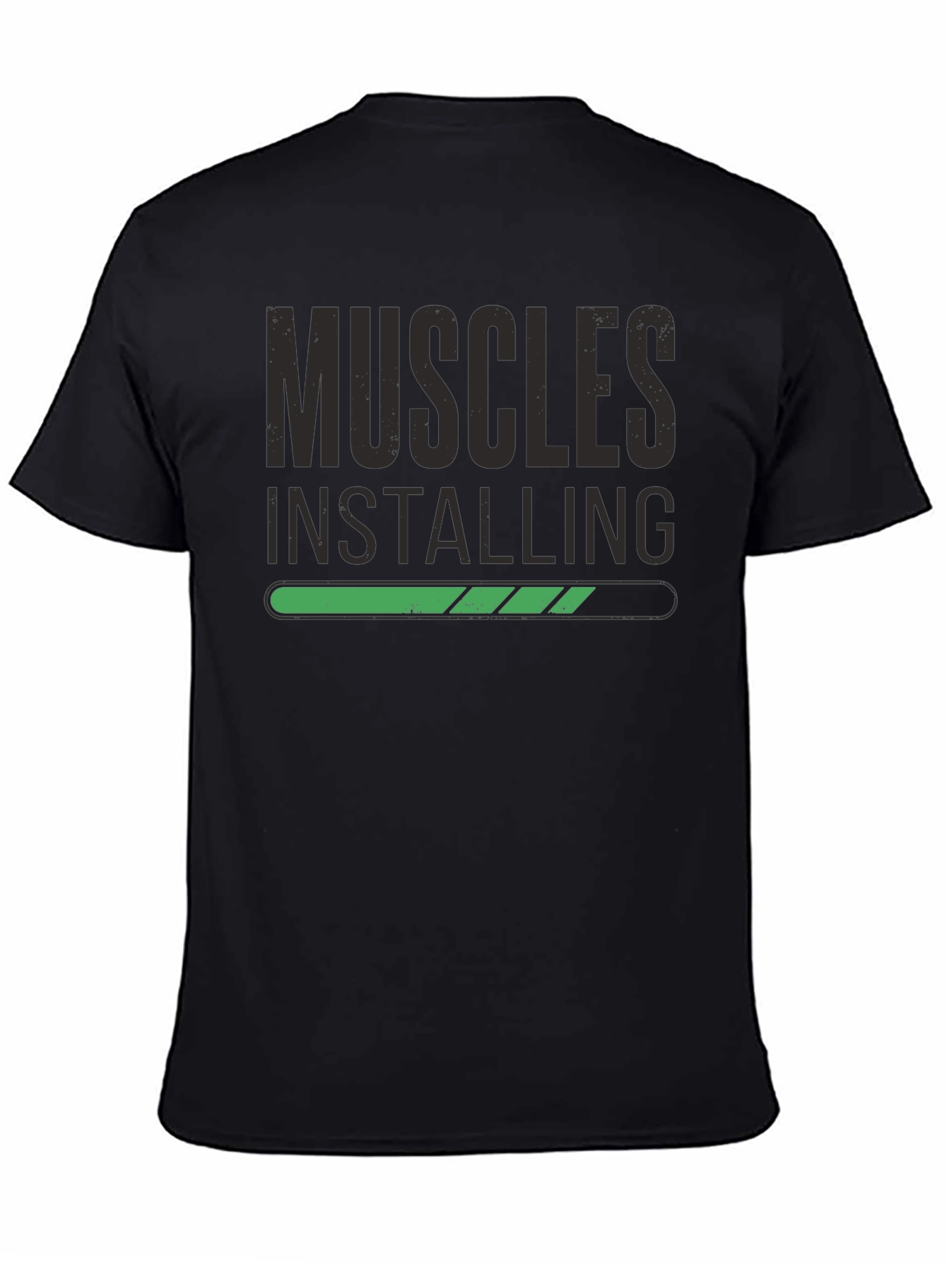 Muscles Installing Mens T-Shirt