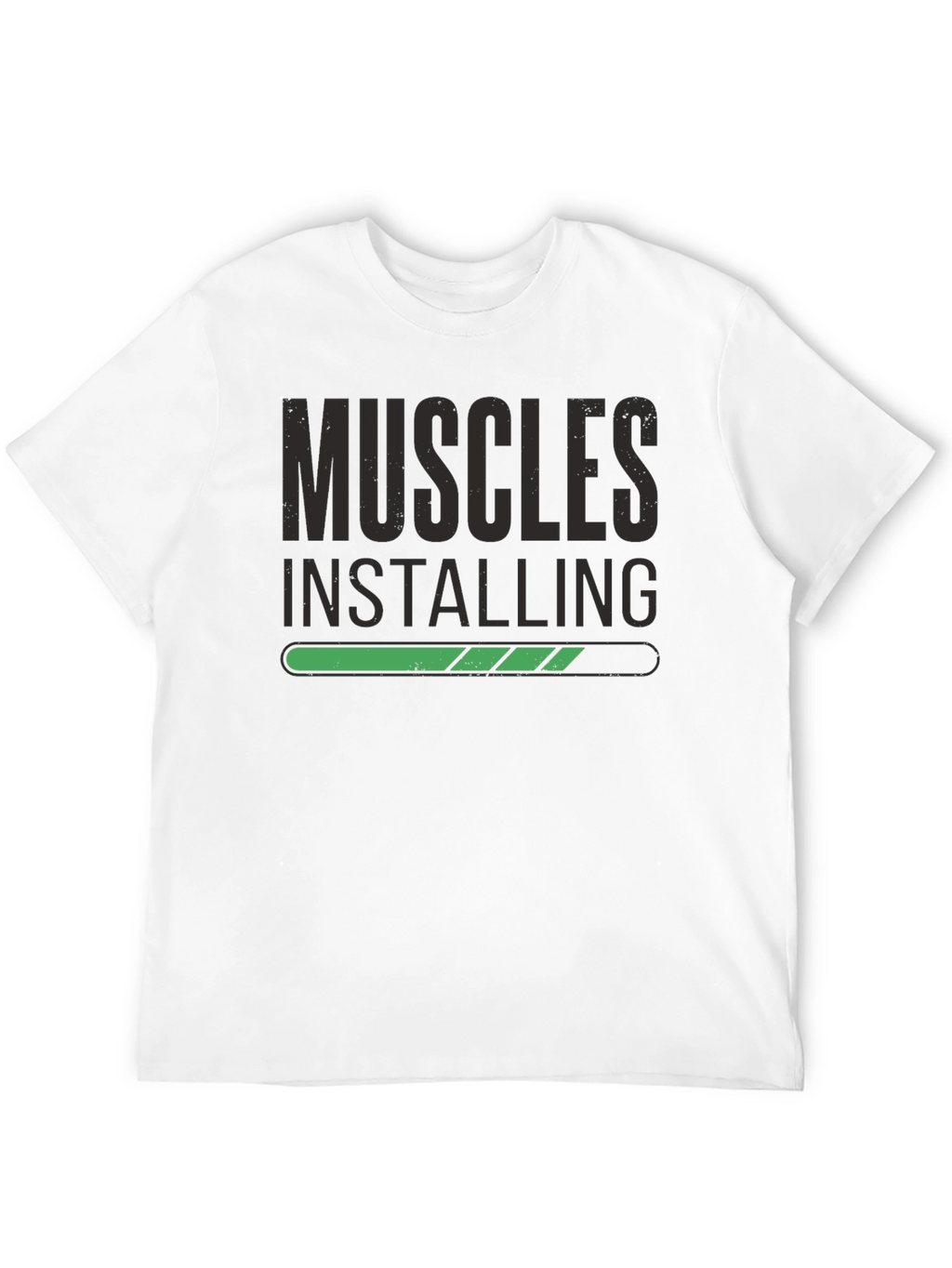 Muscles Installing Mens T-Shirt