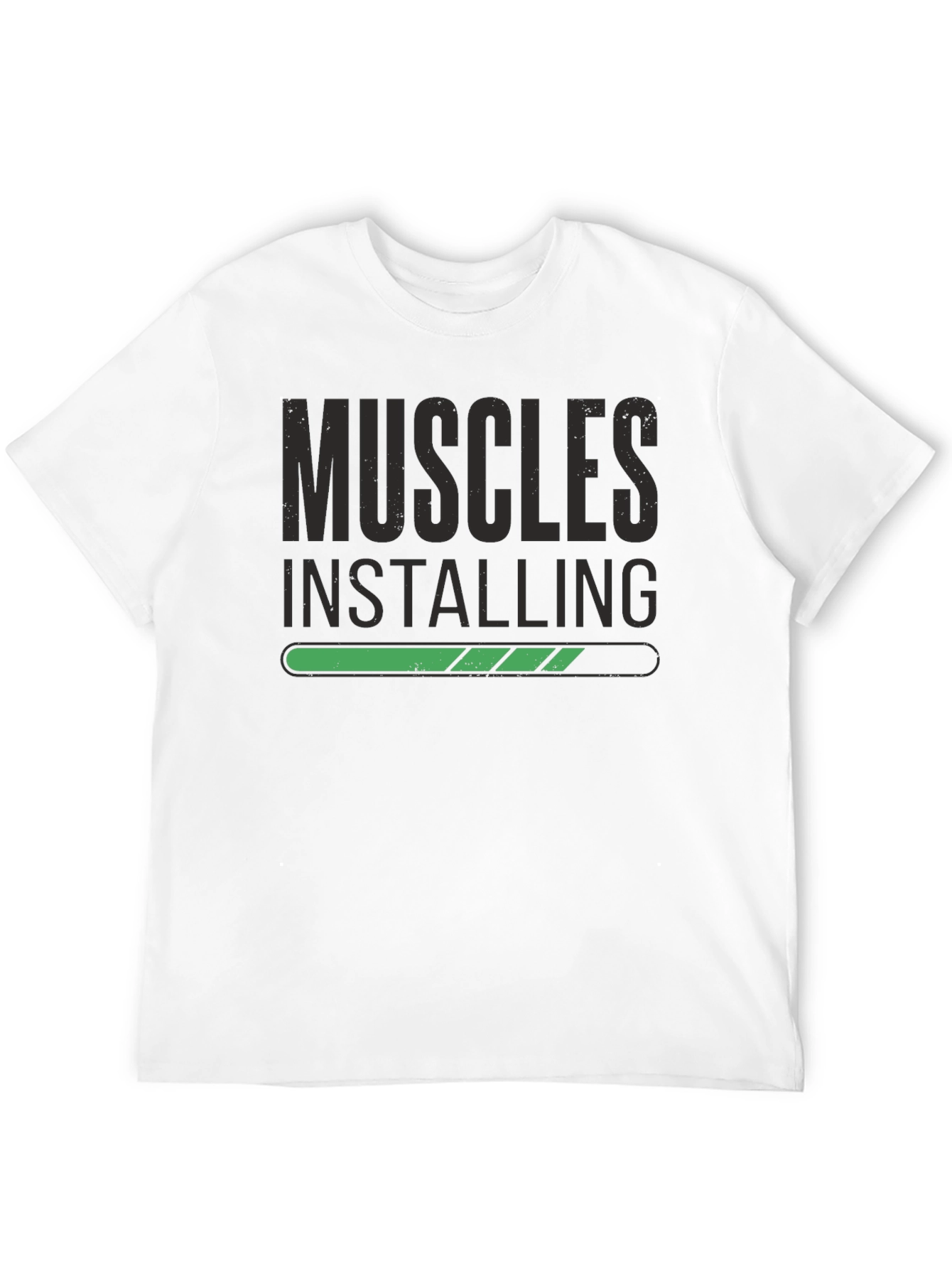 Muscles Installing Mens T-Shirt