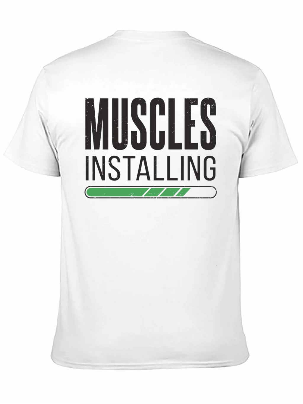 Muscles Installing Mens T-Shirt
