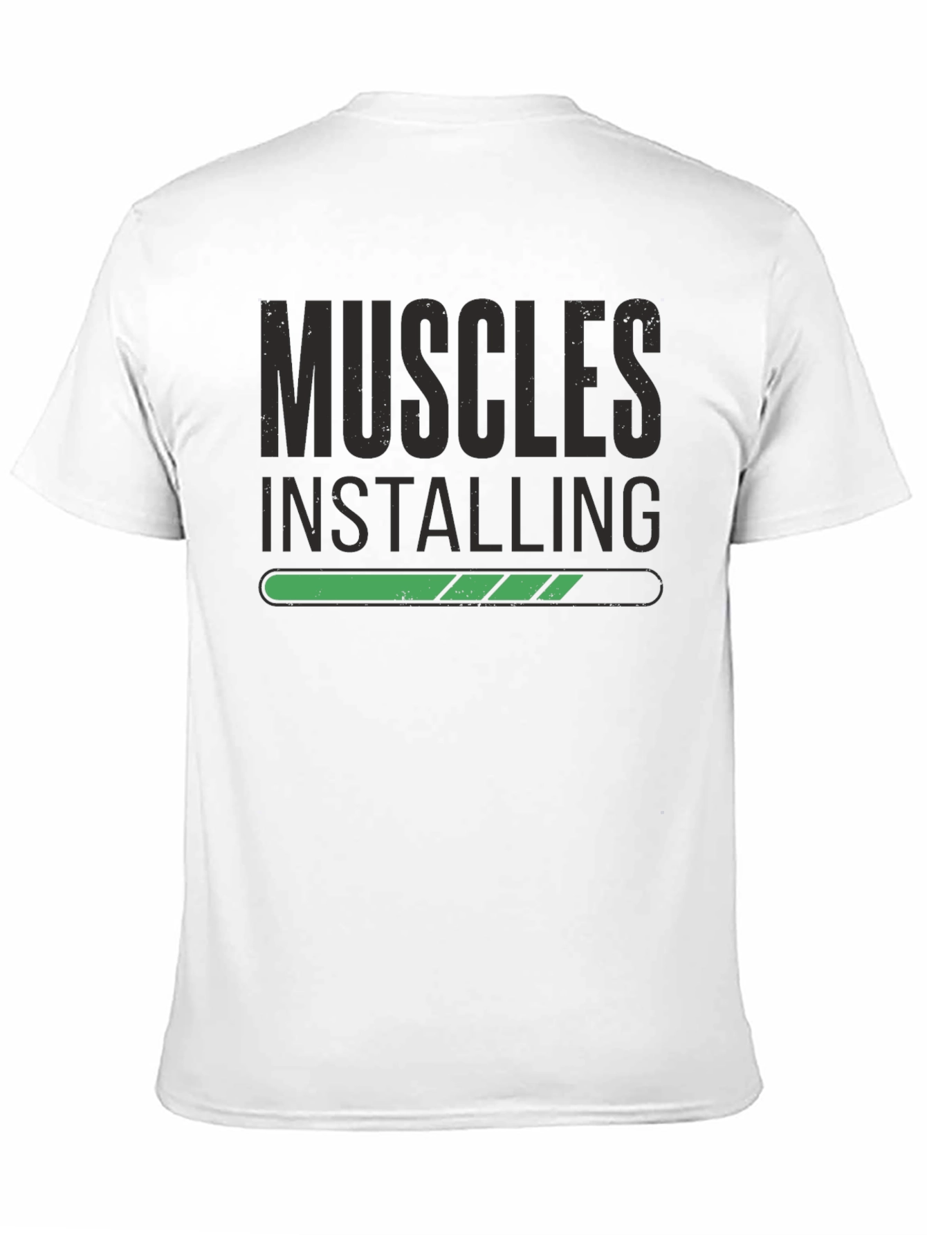 Muscles Installing Mens T-Shirt