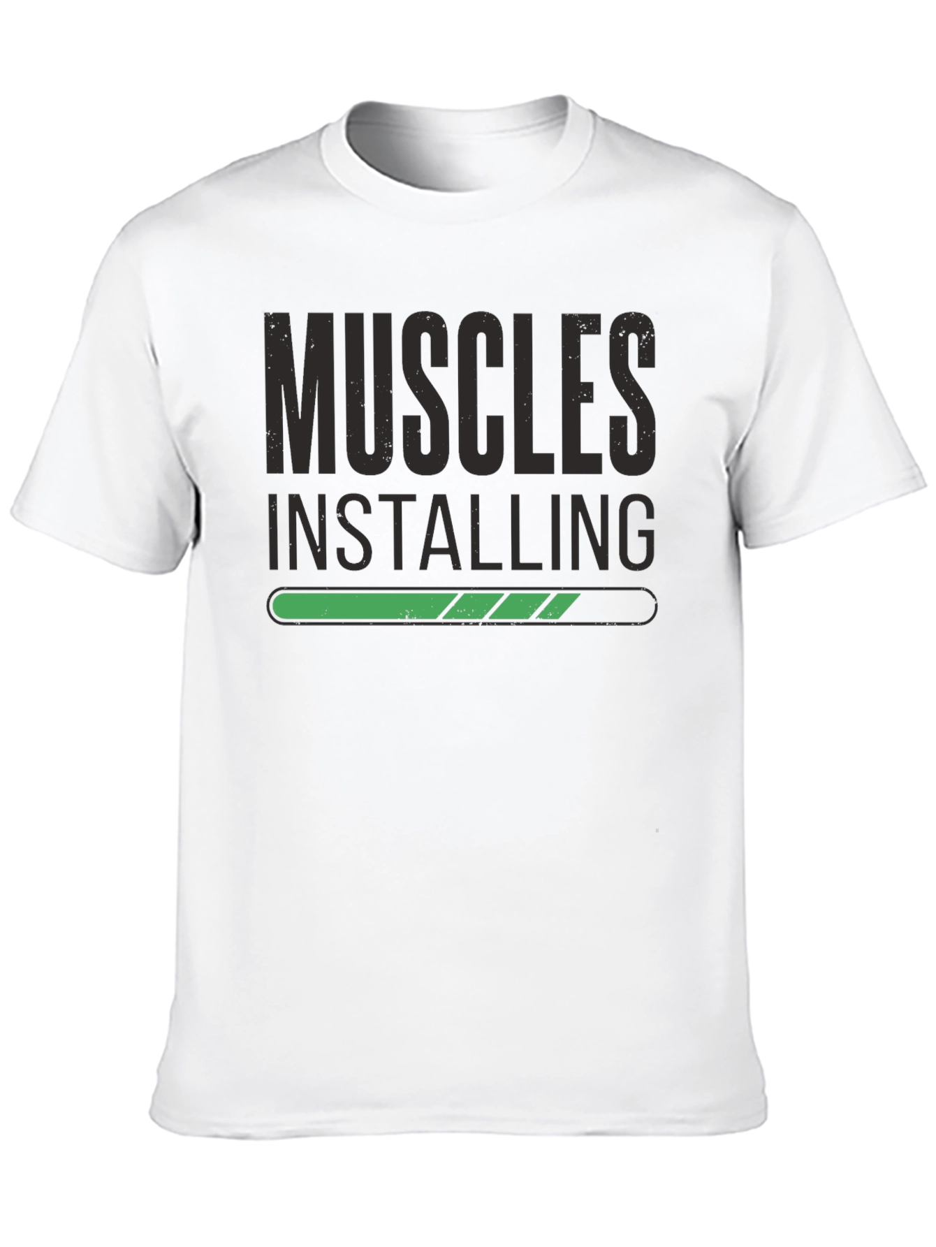 Muscles Installing Mens T-Shirt