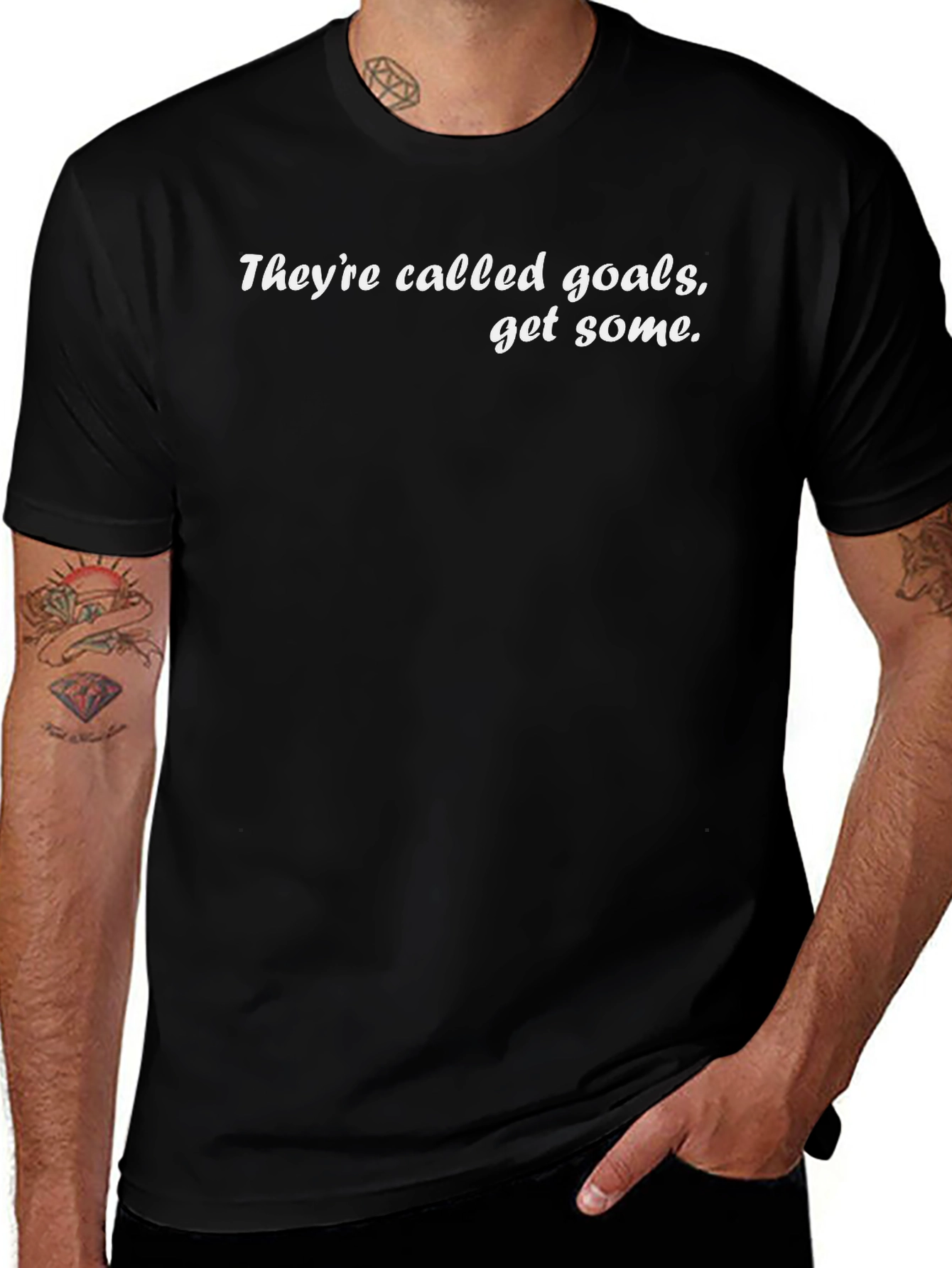 Motivational Goals T-Shirt - Get Some!