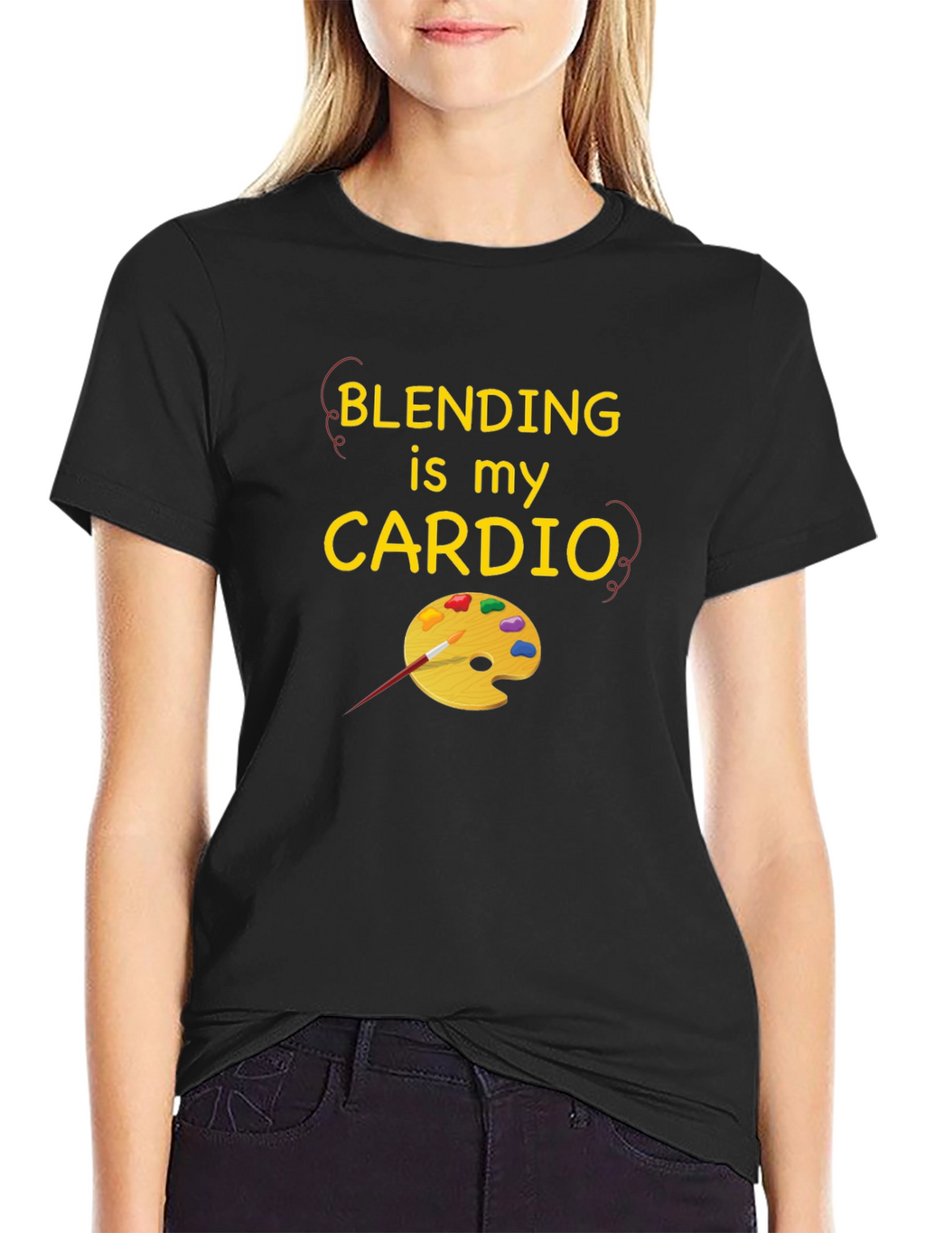 Blending is My Cardio Graphic T-Shirt