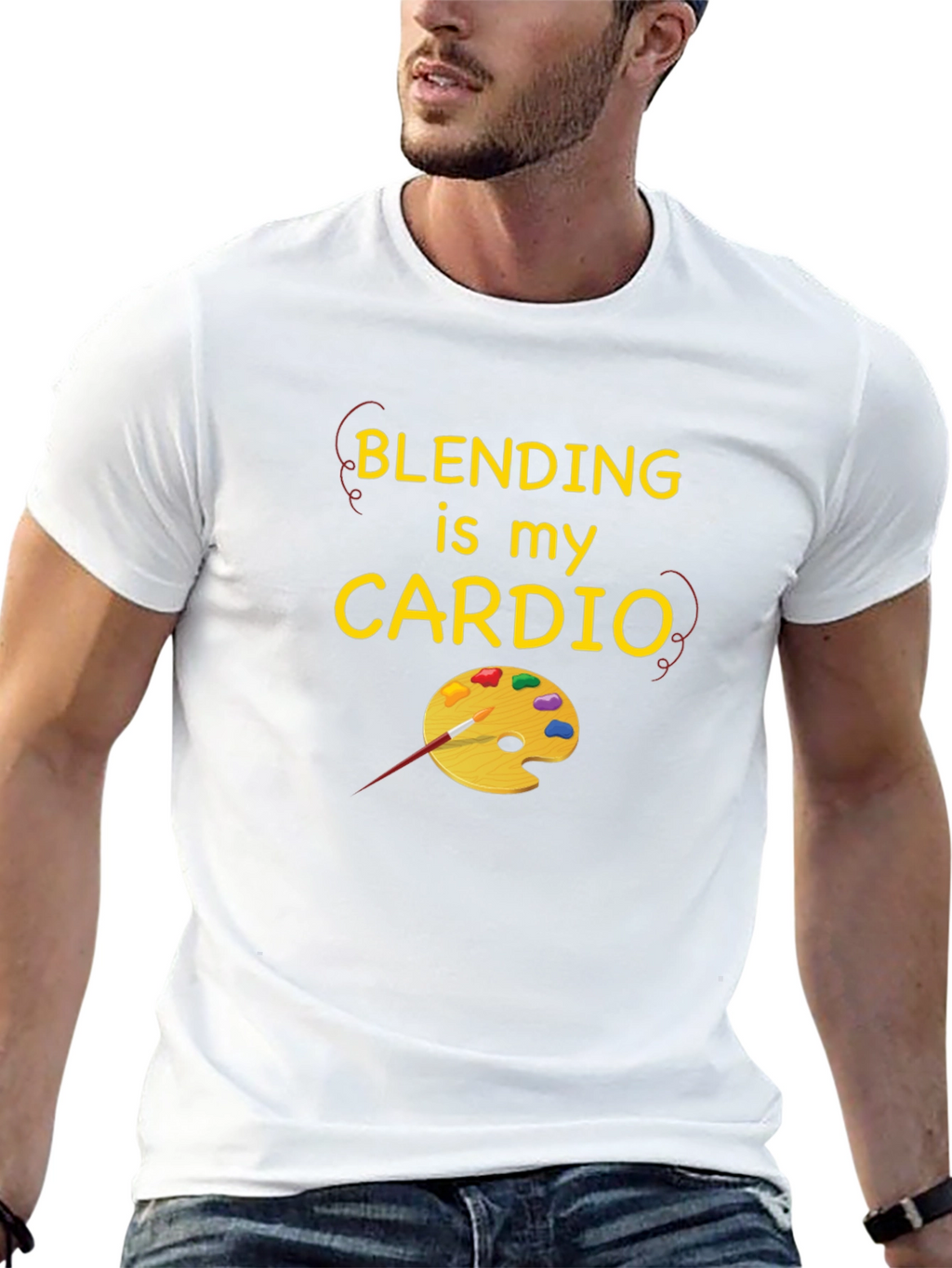 Blending is My Cardio Graphic T-Shirt