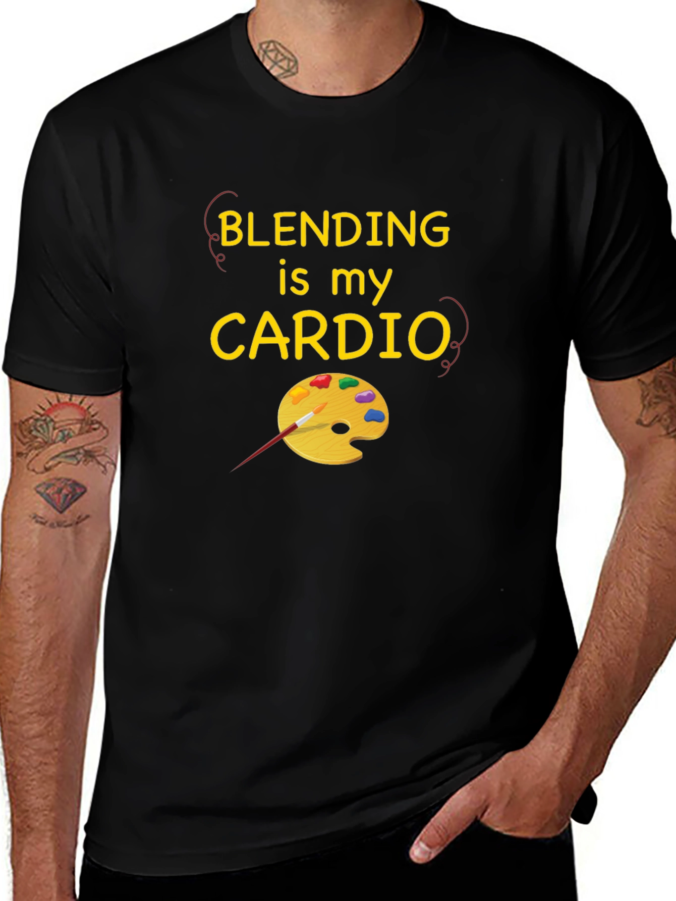 Blending is My Cardio Graphic T-Shirt