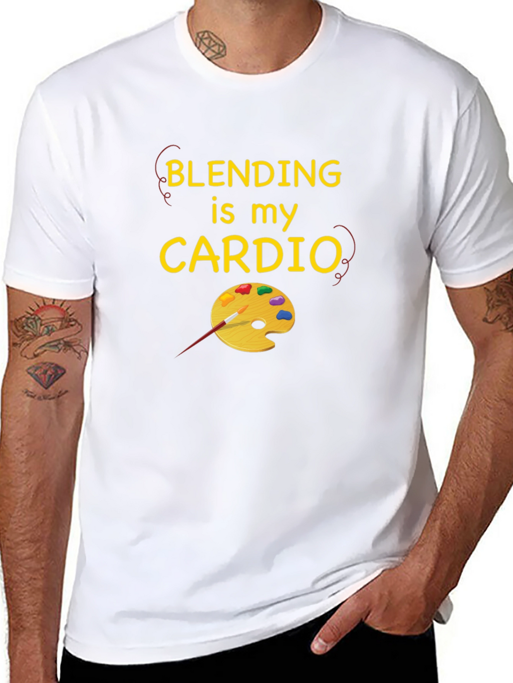 Blending is My Cardio Graphic T-Shirt