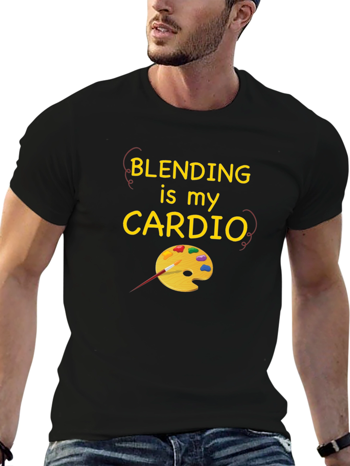 Blending is My Cardio Graphic T-Shirt