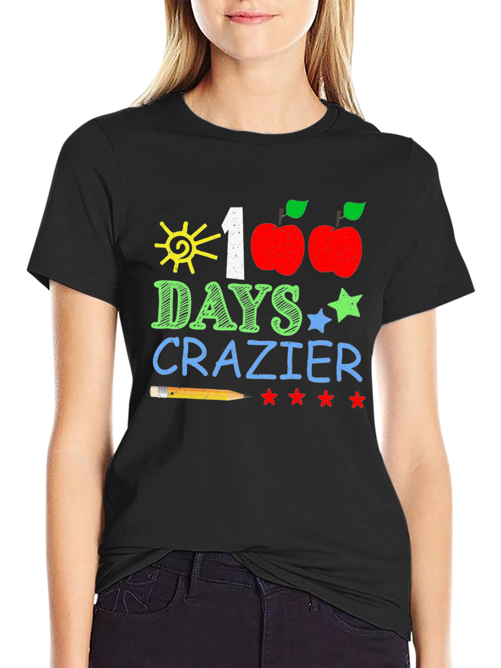 100 Days Crazier T-Shirt Teacher Shirt