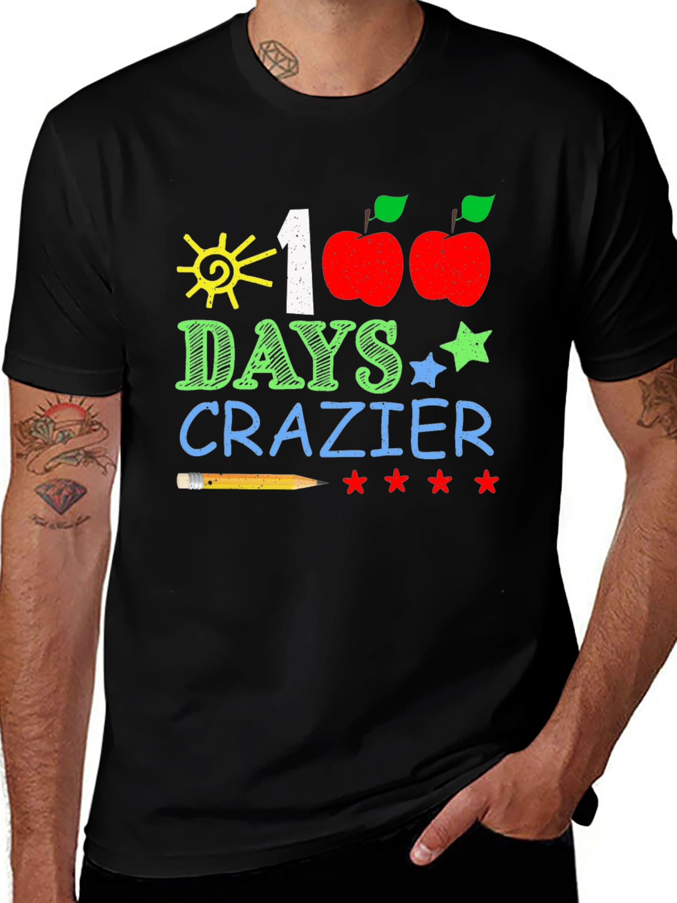 100 Days Crazier T-Shirt Teacher Shirt