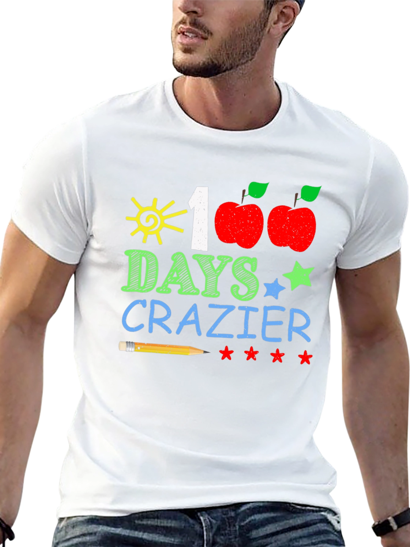 100 Days Crazier T-Shirt Teacher Shirt