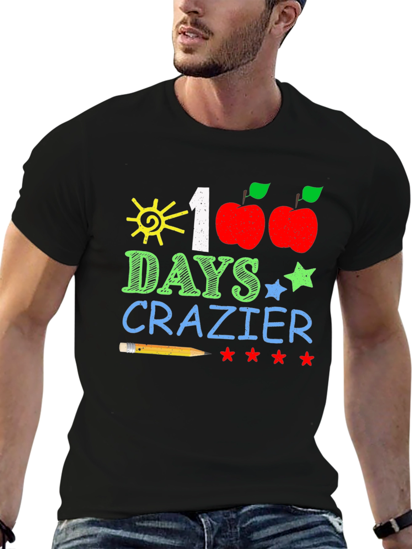 100 Days Crazier T-Shirt Teacher Shirt