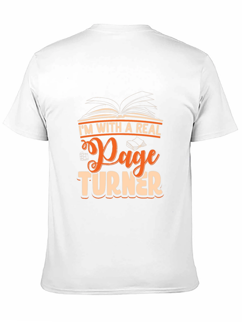 Im With A Real Page Turner Graphic T-Shirt