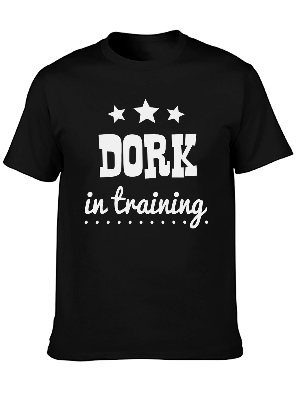 Dork in Training T-Shirt - Black Tee