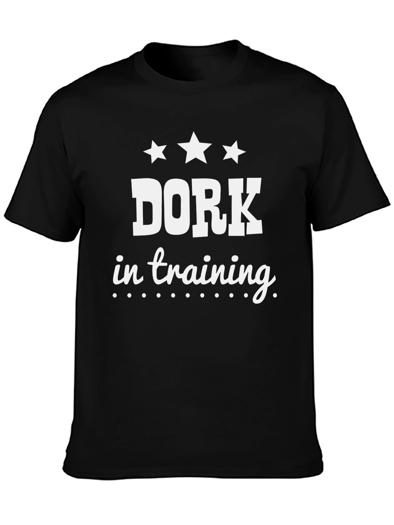 Dork in Training T-Shirt - Black Tee