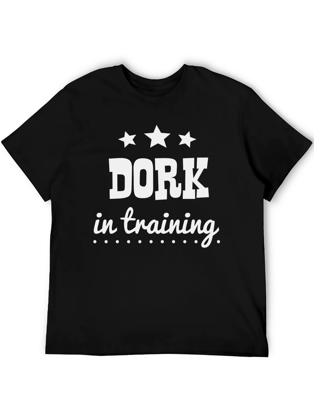 Dork in Training T-Shirt - Black Tee