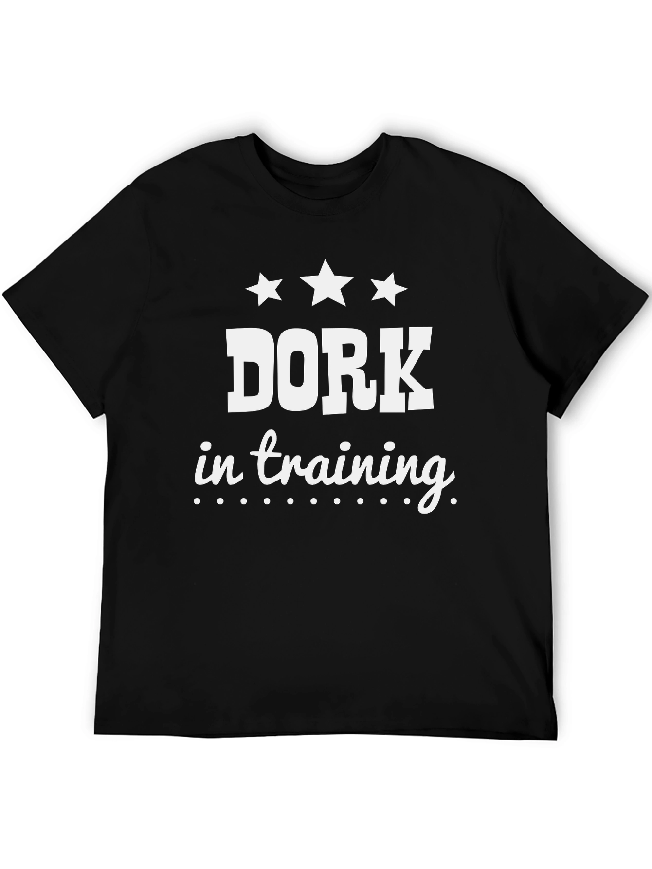 Dork in Training T-Shirt - Black Tee