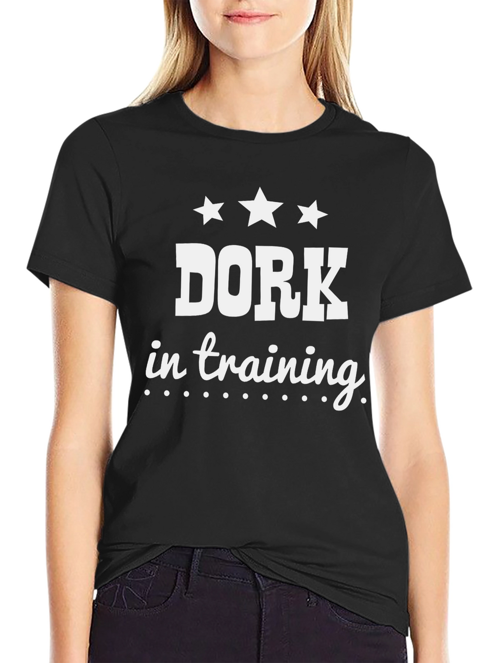 Dork in Training T-Shirt - Black Tee