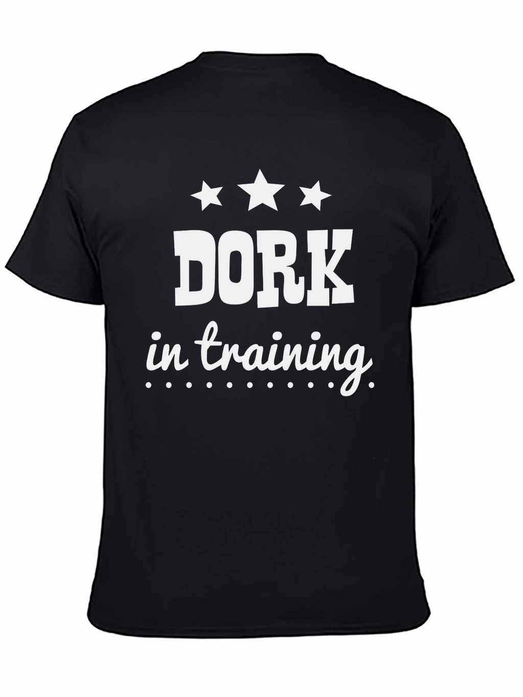 Dork in Training T-Shirt - Black Tee
