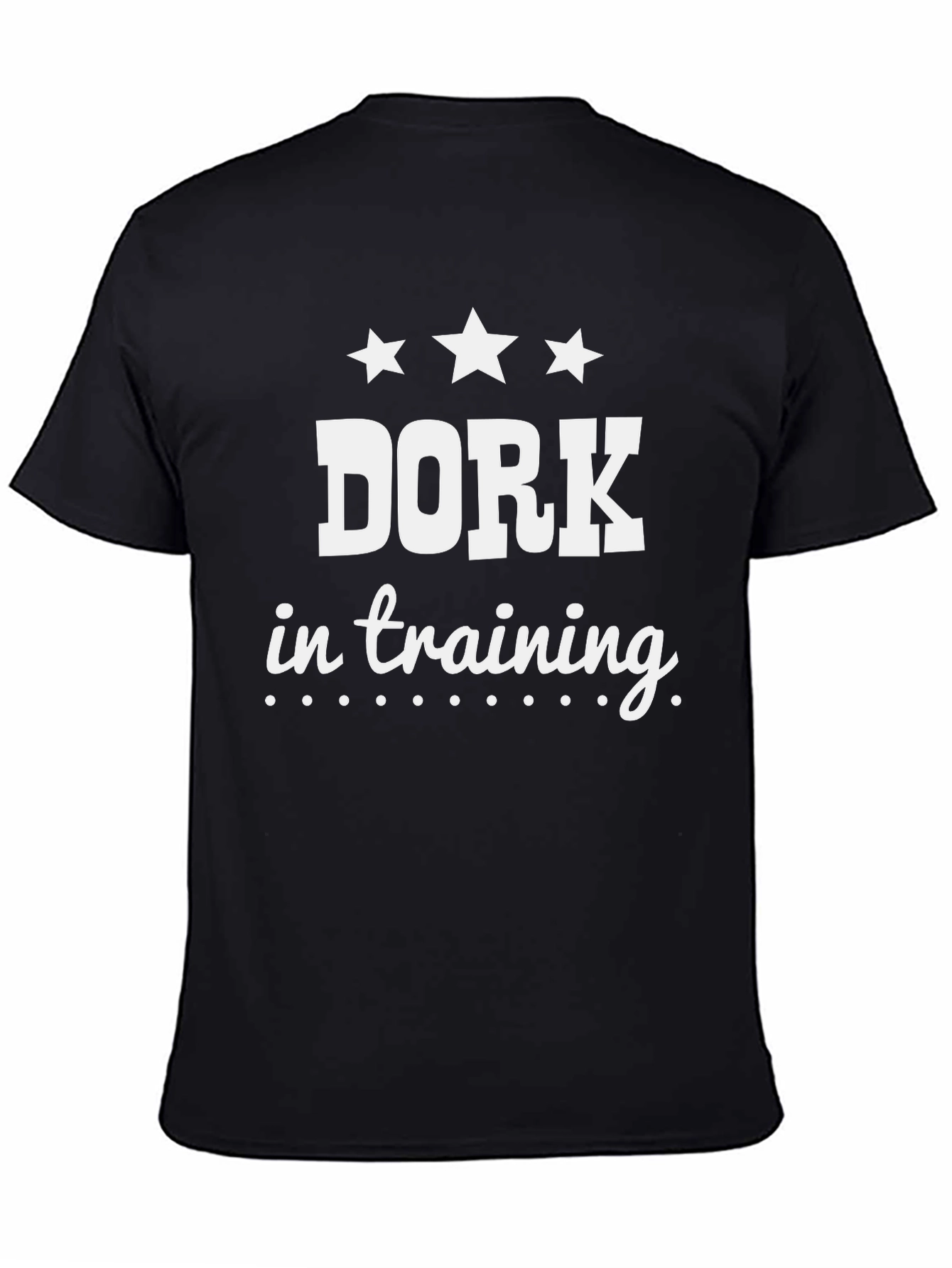 Dork in Training T-Shirt - Black Tee
