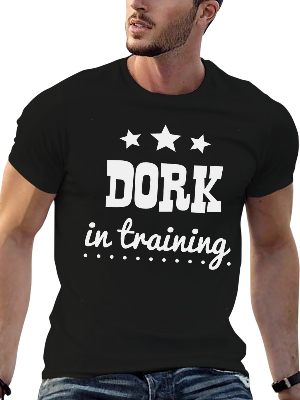 Dork in Training T-Shirt - Black Tee