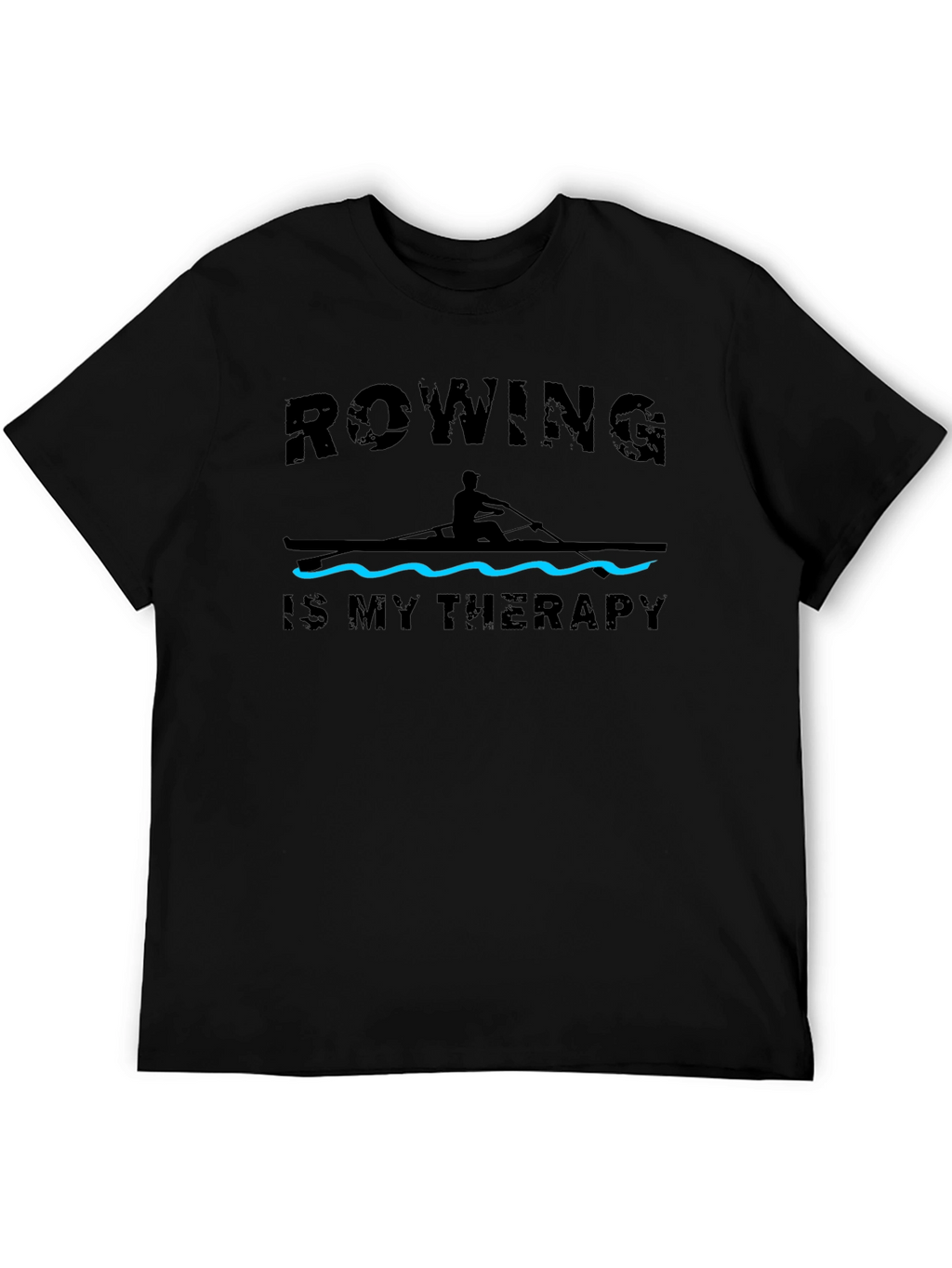 Rowing is My Therapy Graphic T-Shirt