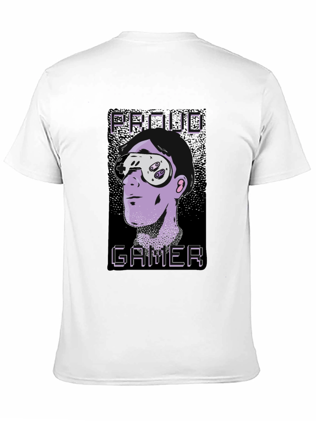 Proud Gamer Graphic Tee - Cool Geek T-Shirt