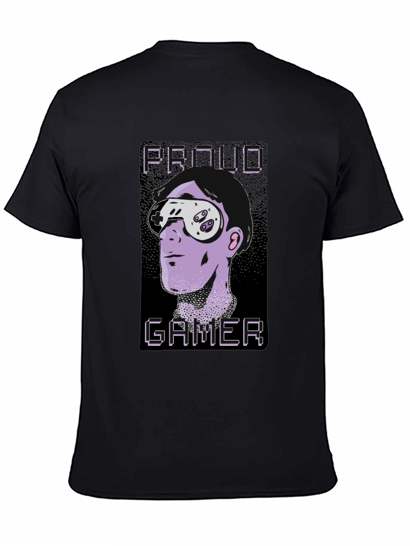 Proud Gamer Graphic Tee - Cool Geek T-Shirt