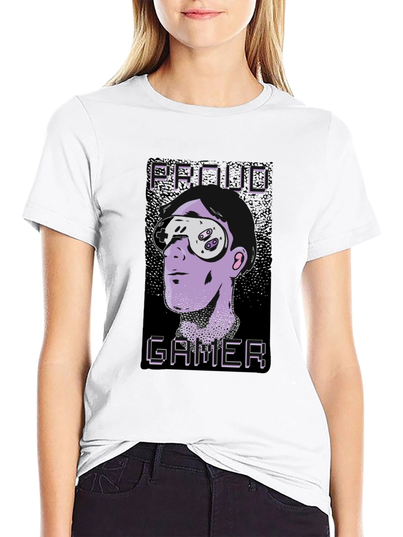 Proud Gamer Graphic Tee - Cool Geek T-Shirt