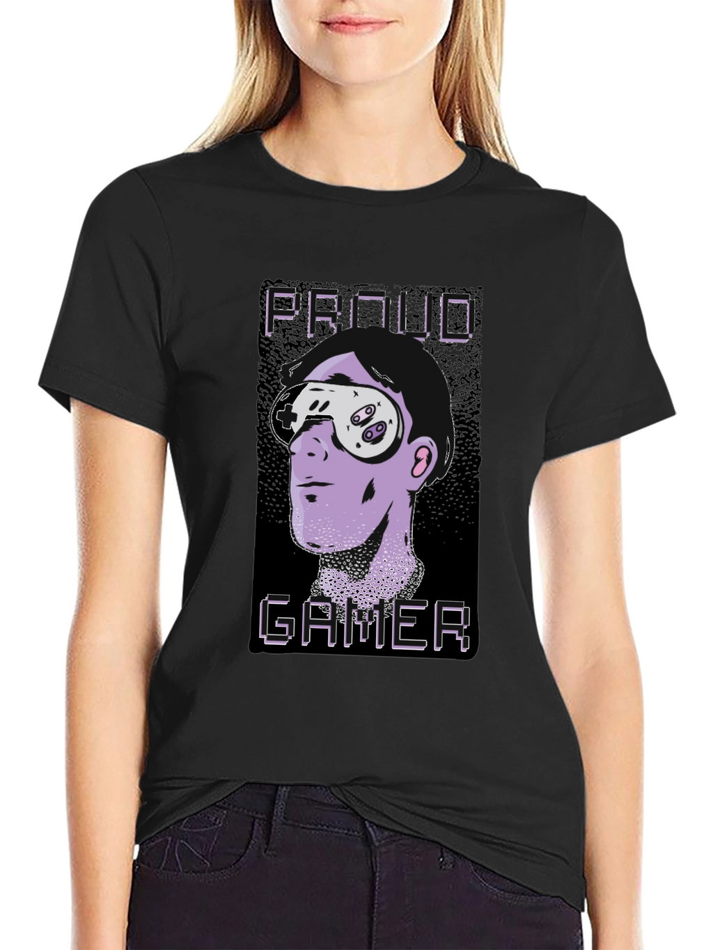 Proud Gamer Graphic Tee - Cool Geek T-Shirt