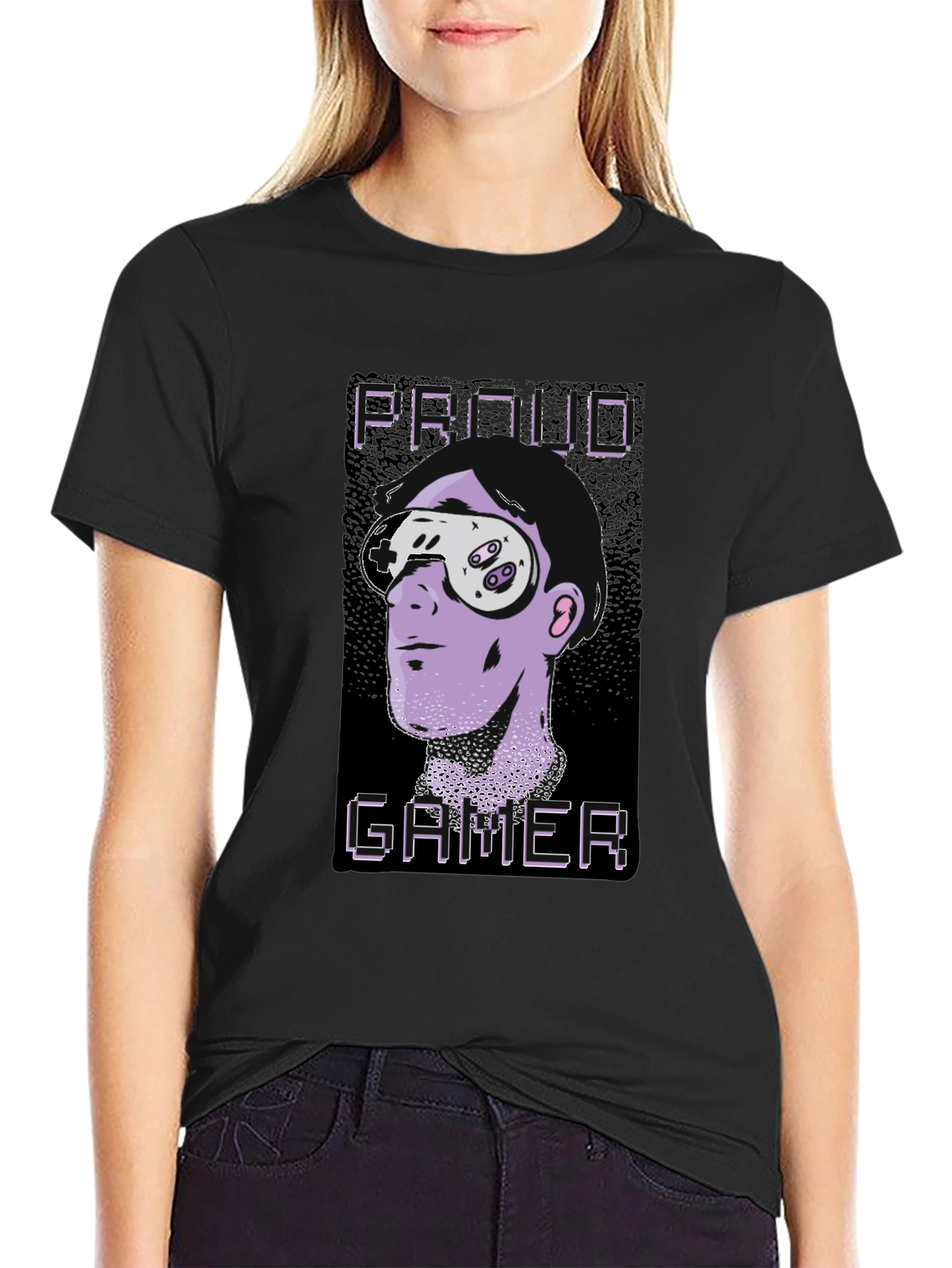 Proud Gamer Graphic Tee - Cool Geek T-Shirt